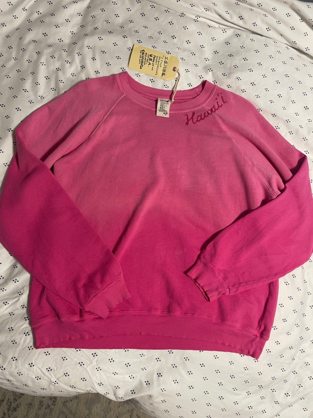 I Stole My Boyfriend’s Shirt / i.s.m.b.s | Hawaii Distressed Ombré Sweatshirt